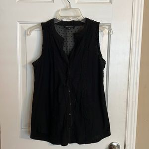 3/$10 For Cynthia Black sleeveless Top.